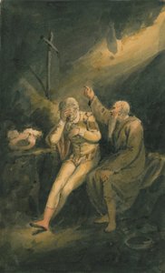 「As You Like It」のシーン、1798〜1819年頃 作： Edward Bird